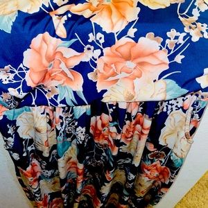 Strapless maxi with pockets